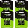 Green Cell Žalias Cell Bateria Įkraunama AAA / R03 950mAh 16 vnt.