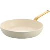 Green Pan Žalias Pan „GreenPan Evolution“ keptuvė, 30 cm, kreminė