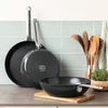 Green Pan Žalias Pan GreenPan Evolution Wok keptuvė 28 cm, juoda