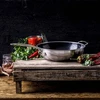 Green Pan Žalias Pan Keptuvė Greenpan GreenPan Premiere Wok 30 cm Stainless Steel