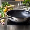 Green Pan Žalias Pan Keptuvė Greenpan GreenPan Premiere Wok 30 cm Stainless Steel