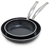 Green Pan Žalias Pan Keptuvė Greenpan GreenPan Premiere Frying Pan Set 2-piece,20+28cm Stainless Steel