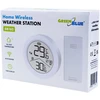 „GreenBlue“ belaidė meteorologinė stotelė, įėjimo/išėjimo temperatūra, laikrodis, °C/°F pasirinkimas, veikimo nuotolis iki 60 m, GB162