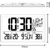GreenBlue GB218 Extra Large LCD Sieninis laikrodis with Orų stotelė Temperature and Date Ekranas