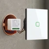 „GreenBlue“ įleidžiama „WiFi“ relė, skirta „Android“ / „iOS“ / „Alexa“ / „Google Home“, 100–240 V kintamoji srovė, 50/60 Hz, maks. 16 A, skirta 150 W šviesos diodams, GB739