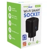 „GreenBlue“ nuotolinio valdymo „WiFi“ lizdas, „Android“ / „iOS“ / „Alexa“ / „Google Home“, laikmatis, vatmetras, maks. 16 A / 3840 W, GB735 W
