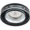 GREENLUX Faroform Crystal Juodas-R FF002011.0 halogeninė kilpa MR16 1x50W GU5.3, skaidrus/juodas