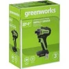 Smūginis suktuvas-gręžtuvas Greenworks GD24D200; 24 V (be akumuliatoriaus ir pakrovėjo)