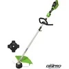 Žoliapjovė - trimeris Greenworks GD24X2TX; 2x24 V (be akumuliatoriaus ir pakrovėjo)