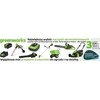 Akumuliatorinis lapų siurblys-pūstuvas Greenworks GD40BVIIK2X; 40 V; 2x2,0 Ah akum.