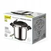 MAESTRO MR-2901 Greitpuodis 22 cm 6 l Sidabrinis