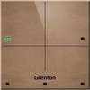 GR1 GRENTON TOUCH PANEL/ 4 TOUCH FIELDS/ TF-BUS/ LIGHT, PAGAMINTA IŠ NATŪRALIOS ODOS PRIEKIS