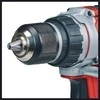 Einhell TP-CD 18/60 Li BL - Solo 2000 RPM 1.3kg Juodas, Pilkas, Raudona
