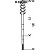 Bosch SDS max praėjimo grąžtas 65,0x600,0 mm