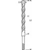 Grąžtas BOSCH grąžtai SDS PLUS 10 x 155mm PLUS-3