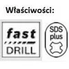 Bosch SDS-plus-1 grąžtas 22 x 400 x 460 mm
