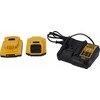 DEWALT suktuvas gręžtuvas DCD771D2,18V, 2x2.0Ah + lagaminas