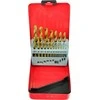 Grąžtas Gręžtuvas Geko, GRĄŽŲ RINKINYS, 19 Vnt 1-10MM. MET.BOX(40) G38234 GEKO