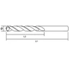 Grąžtas metalui Graphite 57H144, 7,5 mm