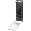 Grąžtas Stanley Wiertła Metalo grąžtai HSS-R DIN338 - 6 vnt. rinkinys, skerspjūviai 2, 3, 4, 5, 6, 8 mm