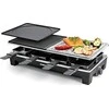 Rommelsbacher | Raclette grill | RCS 1350 | Grilis | 1350 W | Juodas/Pilkas