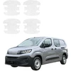 GrizzGlass Balta techninė danga HeavyDuty Baltas po rankenomis, skirta Peugeot Partner (2018-2026) [4w1] (GRZ22489)