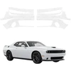 GrizzGlass Balta techninė danga HeavyDuty Baltas priekiui, skirtas Dodge Challenger GT (2015-2023) [8w1] (GRZ22280)