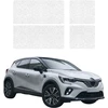 GrizzGlass Balta techninė danga HeavyDuty Baltas ant slenksčių, skirtų Renault Captur (2019-2023) [4w1] (GRZ22659)