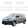 GrizzGlass Balta techninė danga HeavyDuty Baltas ant slenksčių, skirtų Peugeot Partner (2018-2026) [6w1] (GRZ22672)