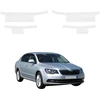 GrizzGlass Balta techninė danga HeavyDuty Baltas slenkščiams skirti Skoda Superb 2 Facelifting (2013-2015) [4w1] (GRZ21602)