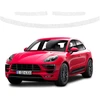 GrizzGlass Balta techninė danga HeavyDuty Baltas bagažinės slenksčiui, skirtam Porsche Macan GTS (2021-2024) [3w1] (GRZ21720)