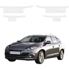 GrizzGlass Balta techninė danga HeavyDuty Baltas ant slenksčių, skirta Renault Megane 3 Kombi 5D (2008-2012) [4w1] (GRZ21495)