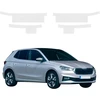 GrizzGlass Bespalvė techninė danga HeavyDuty Clear slenksčiams skirtam Skoda Fabia 4 (2021-2026) [4in1] (GRZ20834)