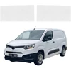 GrizzGlass Bespalvė techninė danga HeavyDuty Clear priekinėms slenkstėms be įdubimo, skirta Toyota Proace City (2018-2026) [2w1] (GRZ22053)