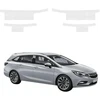 GrizzGlass Bespalvė techninė danga HeavyDuty Clear slenksčiams, skirti Opel Astra J Kombi 5D (2012-2015) [4w1] (GRZ20911)