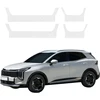 GrizzGlass Bespalvė techninė danga HeavyDuty Clear ant slenksčių, skirtų Kia Sportage 5 Facelift (2025-2026) [4w1] (GRZ20916)
