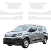 GrizzGlass Bespalvė techninė danga HeavyDuty Clear ant slenksčių, skirta Peugeot Partner (2018-2026) [6w1] (GRZ22513)
