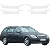GrizzGlass Bespalvė techninė danga HeavyDuty Clear ant slenksčių, skirta Mercedes Benz C klasės S204 universalui (2007-2011) [4w1] (GRZ20880)
