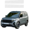 GrizzGlass Bespalvė techninė danga HeavyDuty Clear priekinėms slenkstinėms dalims be įdubos, skirta Ford Transit Courier (2024-2026) [2in1] (GRZ21905)