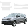 GrizzGlass Bespalvė techninė danga HeavyDuty Clear ant slenksčių, skirta Peugeot Partner (2018-2026) [4w1] (GRZ22518)