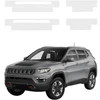 GrizzGlass Bespalvė techninė danga HeavyDuty Clear slenksčiams, skirti Jeep Compass (2020-2024) [4w1] (GRZ21042)