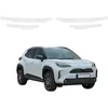 GrizzGlass Bespalvė techninė danga HeavyDuty Clear slenksčiams, skirti Toyota Yaris Cross (2021-2026) [4w1] (GRZ21282)