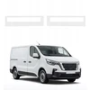 GrizzGlass Bespalvė techninė danga HeavyDuty Clear ant slenksčių, skirtų Nissan Primastar 2 Facelift (2021-2026) [2w1] (GRZ22723)
