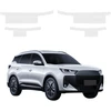 GrizzGlass Bespalvė techninė danga HeavyDuty Clear ant slenksčių, skirtų Chery Tiggo 7 (2025-2026) [4w1] (GRZ20741)