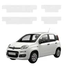 GrizzGlass bespalvė techninė HeavyDuty Clear danga slenksčiams, skirta Fiat Panda (2020-2026) [4in1] (GRZ20672)