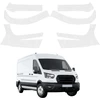 GrizzGlass Bespalvė techninė danga HeavyDuty Clear priekiui, skirta Ford Transit Van 350 L3 (2023-2026) [6w1] (GRZ21925)