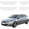 GrizzGlass Bespalvė techninė danga HeavyDuty Clear ant slenksčių, skirtų Peugeot 308 Kombi (2013-2021) [4w1] (GRZ20899)