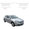 GrizzGlass Bespalvė techninė danga HeavyDuty Clear slenksčiams, skirtiems Opel Astra H Hatchback 5D (2004-2014) [4w1] (GRZ20923)