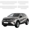 GrizzGlass bespalvė techninė danga HeavyDuty Clear visiems slenksčiams, skirta Renault Captur (2024-2026) [4w1] (GRZ20970)