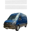 GrizzGlass Bespalvė techninė danga HeavyDuty Clear priekinėms slenksčiams skirti Mercedes-Benz Sprinter (2018-2026) [2w1] (GRZ22009)